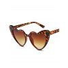 Lunettes de Soleil Elégantes Epaisses en Forme de Cœur pour Extérieur - multicolor B 
