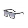 Lunettes de Soleil Elégantes en Forme Carrée Monture Epaisse pour Extérieur - multicolor A 