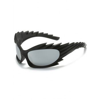 

Hedgehog Shaped Trendy Cycling Sunglasses, Multicolor a