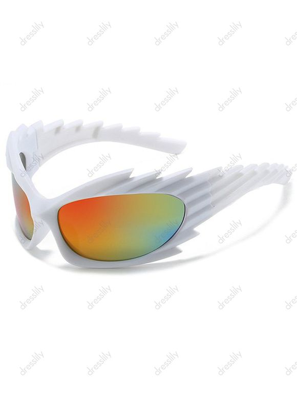 Lunettes de Soleil de Vélo Tendances en Forme D'Hérisson - multicolor C 