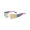 Lunettes de Soleil sans Monture Streetwear - Pourpre 