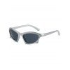 Lunettes de Soleil Irrégulières pour Extérieur Streetwear - multicolor A 