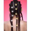 50 Pièces Accessoires de Cheveux Papillon Tendances - multicolor A 