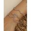 3 Pièces Bracelet Tendance Serpent en Strass - d'or 