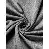 Plus Size T Shirt Lattice Strap Flower Lace Panel Short Sleeve Long Curve Tee - GRAY 2X