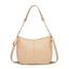 Sac à Bandoulière Tendance en Cuir PU Réglable avec Plusieurs Poches et Fermeture Éclair - multicolor A 