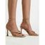 Plain Color Elegance High Heels Buckle Strap Outdoor Sandals - d'or EU 40