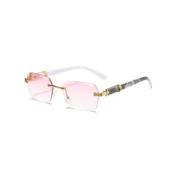 

Streetwear Rimless Outdoor Sunglasses, Light pink