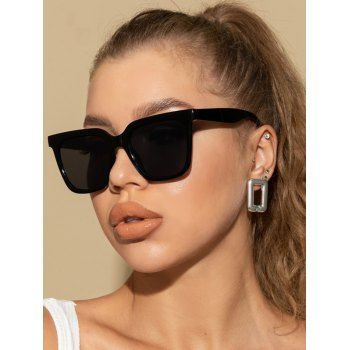 

Large Thick Frame Rectangle Outdoor Sunglasses, Black