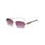 Lunettes de Soleil sans Monture Streetwear pour Extérieur - Pourpre 