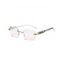 Lunettes de Soleil sans Monture Streetwear pour Extérieur - multicolor A 