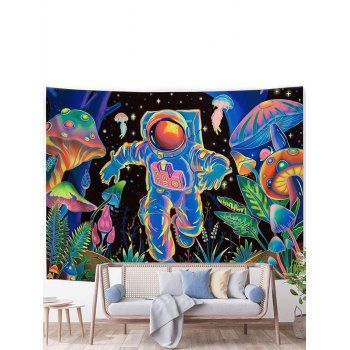 Marine Life Astronaut Print Tapestry Hanging Wall Trendy Home Decor