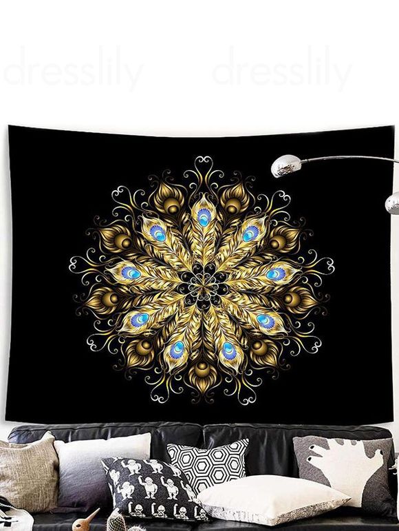 Tapisserie Murale Pendante Décoration Imprimé - multicolor 150 CM X 130 CM