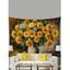 Tapisserie Art Décoration Murale Pendante à Imprimé Tournesol - multicolor 150 CM X 130 CM