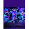 Tapisserie Art Décoration Murale Pendante à Imprimé Astronaute et Vie - multicolor A 150 CM X 130 CM