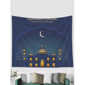 

Castle Printed Tapestry Hanging Wall Trendy Home Decor, Multicolor d