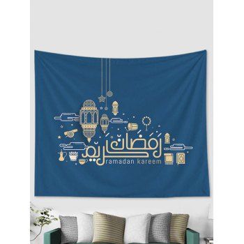 

Letter Printed Tapestry Hanging Wall Home Decor, Multicolor b