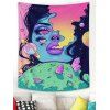 Tapisserie Murale Art Décoration Pendante à Imprimé Galaxie Pop Art - multicolor 150 CM X 130 CM