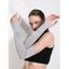 Gants d'Avant-bras de Protection Solaire Extérieure de Couleur Unie avec Trou pour Pouce - Gris Foncé 1 PAIR