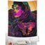 Tapisserie Pendante Murale Décoration Femme à Imprimé Pop Art Psychédélique - multicolor 150 CM X 130 CM