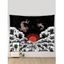 Tapisserie Murale à Imprimé Scène Décor Maison - multicolor B 150 CM X 130 CM