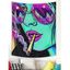 Tapisserie Pendante Murale Décoration Femme Imprimé - multicolor B 150 CM X 130 CM
