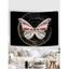 Tapisserie à Imprimé Papillon Décor Maison - multicolor E 150 CM X 130 CM