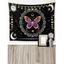 Tapisserie à Imprimé Papillon Décor Maison - multicolor G 150 CM X 130 CM
