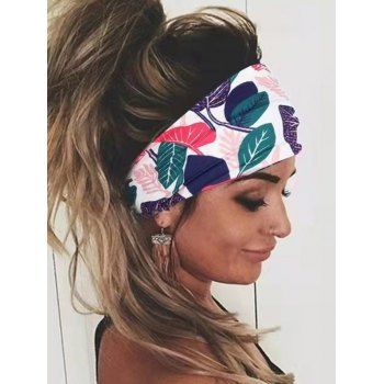

Allover Print Sport Wide Headband, Multicolor b