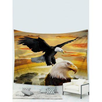 

Animal Pattern Tapestry Hanging Wall Trendy Home Decor, Deep yellow