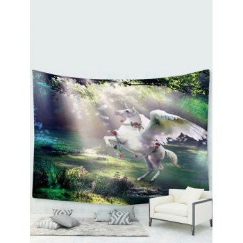 

Unicorn Pattern Tapestry Hanging Wall Trendy Home Decor, Multicolor