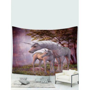 

Unicorn Pattern Tapestry Hanging Wall Trendy Home Decor, Multicolor e