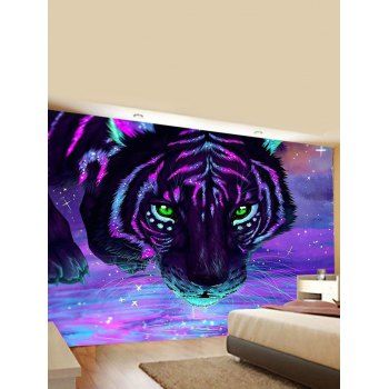 

Home Decor Animal Tiger Print Hanging Wall Tapestry, Multicolor