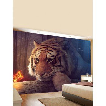 

Home Decor Animal Tiger Print Hanging Wall Tapestry, Multicolor b