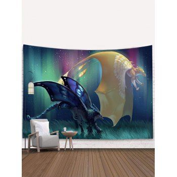 

Home Decoration Flying Dragon Print Hanging Wall Tapestry, Multicolor