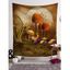 Tapisserie Murale Décorative Tendance Motif Champignons - multicolor 150 CM X 130 CM