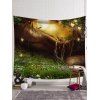 Tapisserie Murale Tendance Motif Forêt Décor Maison - multicolor 150 CM X 130 CM