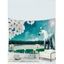 Tapisserie Murale Pendante Décoration D'Art Motif de Licorne - multicolor E 95 CM X 73 CM