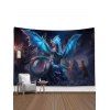 Tapisserie Murale à Imprimé Dragon Volant Décor Maison - multicolor 150 CM X 130 CM