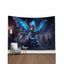 Tapisserie Murale à Imprimé Dragon Volant Décor Maison - Violet clair 150 CM X 130 CM