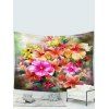 Tapisserie Murale Tendance Motif Fleurs - multicolor 95 CM X 73 CM