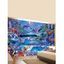 Tapisserie Murale Motif Dauphins et Vie Décor Maison - multicolor B 150 CM X 130 CM