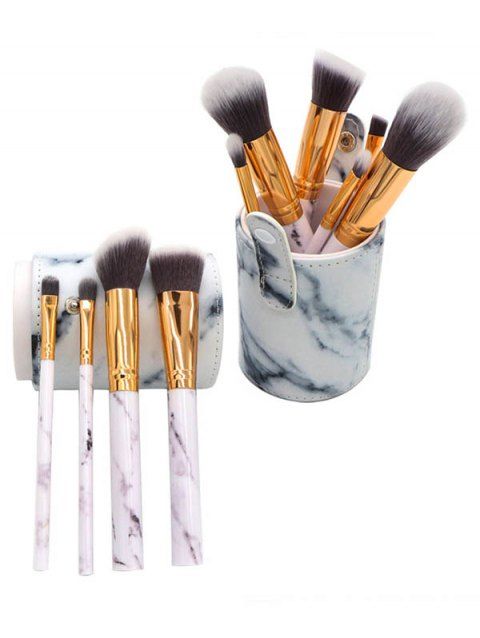 10 Pcs Makeup Brushes Set Trendy Cosmetic Set