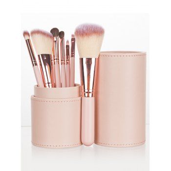 

7 Pcs Makeup Brushes Set Trendy Cosmetic Brushes Set, Multicolor a