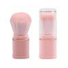 Pinceau Cosmétique Tendance Portable Télescopique pour Blush - Rose clair 