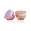 2 Pièces Pinceaux à Maquillage pour Fond de Teint Tendance - multicolor A 