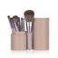 Cosmétique 7 Pièces Ensemble de Pinceaux à Maquillage Tendance - Violet clair 