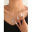 Collier Tendance avec Pendentif Plume - Argent 
