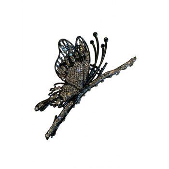 Rhinestone Hollow Out Butterfly Elegance Hair Claw