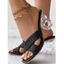 Geometric Crossover Open Toe Artificial Cystal Heels Slip On Outdoor Sandals - Jaune EU 43